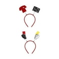 thumbnail image 2 of Aro de pelo para fiesta de fútbol, diadema de fútbol, , suministros para fiestas, accesorio de foto Uniformes y Rojo Amarillo BLESIY sombreros de cosplay, 2 of 8