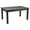 Black, variant on BizChair 60" x 38" Rectangular Antique Rustic Solid Pine Farm Dining Table