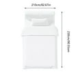thumbnail image 3 of Hxlamzoo Disposable Bed Sheets, Quilt Cover and Pillow case Set for Hotel and Travel. Portable Disposable Sheet Ready to use Disposable Bedding Set (Travel 4-Piece Double, Wihte), 3 of 7