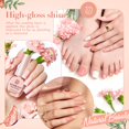 thumbnail image 2 of Set de esmaltes de uñas AZUREBEAUTY Vegan de 4 colores con capa superior, 2 of 6