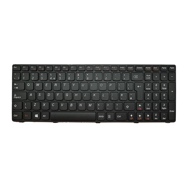 Teclado de computadora portátil Sunnimix Para Lenovo Ideapad G575 G570 Z560 Z565 Diseño en inglés del Reino Unido