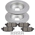 thumbnail image 4 of Brake Pads,ECCPP 8pcs Ceramic Disc Brake Kits fit for 2010-2011 for Ford Ranger,2010 for Mazda B2300 RWD, 4 of 5