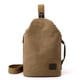 thumbnail image 1 of Bolso bandolera de lona - Mochila bandolera pequeña Mochila informal para el hombro para hombres y mujeres, 1 of 5