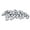 Silver, variant on Northlight 60ct Shatterproof Shiny Christmas Ball Ornament Set 2.5" - Silver