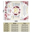 thumbnail image 3 of Wijzvio 70th Birthday Gifts Throw Blanket Soft Fuzzy Fleece Blanket For Couch Bed Living Room Decoration 40"X30", 3 of 9