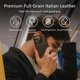thumbnail image 2 of Funda de piel magnética compatible con iPhone 16 Pro Max, 2 of 9