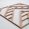 thumbnail image 5 of Ekena Millwork 15 3/8"W x 15 3/8"H x 1/4"T Medium Gilcrest Decorative Fretwork Wood Wall Panels, Cherry, 5 of 18
