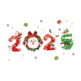 thumbnail image 3 of Calcomanías navideñas decorativas Strade Fareast Limited para ventana con copos de nieve, 3 of 5