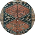 thumbnail image 1 of Ahgly Company Indoor Round Persian Light Blue Traditional Area Rugs, 6' Round, 1 of 4