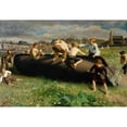thumbnail image 2 of Louis-Joseph Anthonissen 24x18 Black Ornate Framed Double Matted Museum Art Print Titled: Pests (1888), 2 of 5