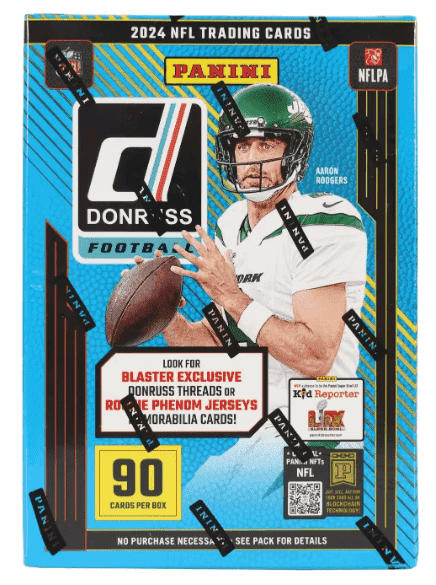 2023 Panini NFL Donruss Optic Football 6-Pack Blaster Box (Purple