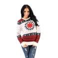 thumbnail image 2 of Red Hot Chili Peppers Logo White Ugly Christmas Sweater, 2 of 2