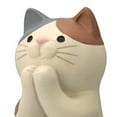 thumbnail image 4 of Estatuas de gato Macarena para escritorio Color beige paquete de 6, 4 of 8