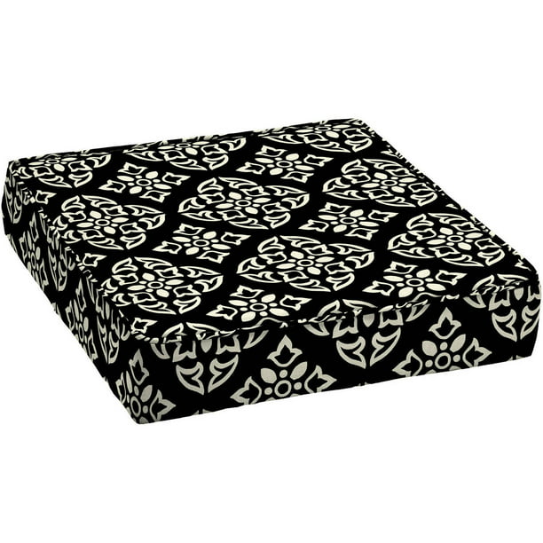 Black And White Medallion Outdoor Patio, Better Home And Garden Lounge Chair Cushions
