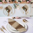 thumbnail image 2 of Cloth Napkins Set of 4 - 20x20 Inches, Brown Wood Grain Washable Reusable Table Napkins, Ombre Rustic Retro Wooden Plank Soft & Absortbent Dining Napkin for Party Wedding Hotel Restaurant, 2 of 8