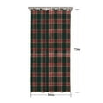 thumbnail image 5 of Green and Red Christmas Plaid Pattern Shower Curtain 36"x72" ,Bathroom Decorative Shower Curtains Set with 12 Hooks,Modern Waterproof Washable Shower Curtain, 5 of 6