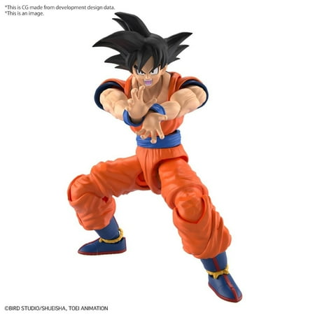 Super Anime Store Son Goku (New Spec Ver.) Dragon Ball Z Bandai Spirits Hobby Figure-rise Standard Model Kit