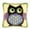 Owl, variant on Popular DIY Latch Hook Rug Kits Animal Pillow Case Making for Kids Beginners - Horse