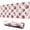 White Cow Strawberry, variant on Long Mouse Pads for Desk,White Cow Black Spot Pattern Desk Mats on Top Of Desks, Desk Mouse Pad Extra Large with 3mm Non-Slip Base and Stitched Edge for Gaming,Office,Work,Home 31.5"x11.8"