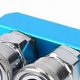 thumbnail image 3 of Air Hose Splitter Wear Corrosion Resistance Compressor Air Manifold Pneumatic Fitting Quick Connector Straight 2 Way, 3 of 3
