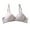 Gray, variant on Herrnalise Sexy Tee Lightly Lined Demi Bra,Breathable Bra， Moderate Coverage, Lace, Smoothing, Lightly Lined，Solid Print Bras for Women