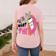 thumbnail image 2 of Gibobby Blusas Elegantes Mamá, la camisa para niños pequeños, niñas, último nervio, regalo del día de las madres, camisa de moda sólida para niños, camiseta para niños （Rosa， 3-4 Años), 2 of 5