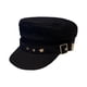thumbnail image 1 of Sombrero de béisbol Yinane plana mujer Gorra vendedor de periódicos regalo madre visera transpirable Negro, 1 of 8