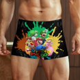 thumbnail image 2 of Super Mario Men's Cartoon Boxer BriefsMens Underwear S, 2 of 7