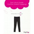 thumbnail image 2 of MeMoi  Micro Suede Comfort Stretch Leggings - Girls - Female (12-14, Black), 2 of 7