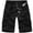 Black, variant on Kiplyki Wellness Mens Pants Summer Outdoors Casual Button Pocket Sport Shorts Pants