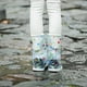 thumbnail image 5 of Botas de lluvia reutilizables impermeables al aire libre cubren el accesorio de los chanclos (de caña alta), 5 of 8