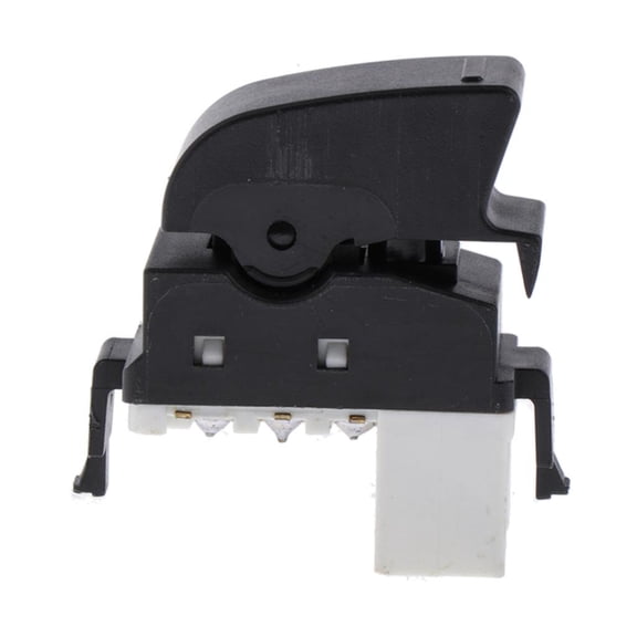 funtasica Power Window Switch - Rear Right or Left, Sub-sear Switch Button Fits for 91-98 3799556B00, Black