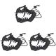 thumbnail image 1 of Media Máscara Esqueleto Calavera Con Colmillos Resistentes Al Desgaste para Juegos Cosplay (), 1 of 8