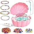 thumbnail image 1 of Máquina giratoria para ensartar cuentas para hacer pulseras, regalo para niña, arcilla, eléctrica con aguja y rosca, 1 of 5