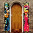 thumbnail image 6 of Halloween Banners Porch Signs Halloween Decor Christmas Nightmare Banner Halloween Decorations Outdoor Party Banner, 6 of 6