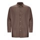 thumbnail image 2 of Camisas Y s Camisa abotonada informal delgada para hombre Camisa de playa de manga larga Camiseta para hombre (Brown, S), 2 of 5