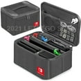 thumbnail image 1 of AOLIGEI Nintendo Switch Étui - Étui de Transport Parfait pour Switch avec Grande Capacité de Rangement, Matériau Doux pour Protéger la Console, Étui de Voyage Portable pour Switch, Inclut un Sac de Rangement, 1 of 7