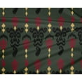 thumbnail image 4 of oneOone Polyester Lycra Fabric Stripe & Paisley Ikat Decor Fabric Printed BTY 56 Inch Wide, 4 of 4