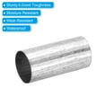 thumbnail image 4 of Uxcell Raccord de Conduit 1,9 Pouces, Ensemble de 2 Raccords de Conduits en Fer Galvanisé, Raccord d'Évent de Sécheuse, Raccord de Tuyau d'Extension avec Pinces de Conduit pour Systèmes d'Évacuation de Ventilateur CVC, 4 Pouces de Long, 4 of 6