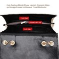 thumbnail image 4 of Qarigey Bolso de mensajero para mujer, bolso de mano de piel sintética con lentejuelas para mujer, almacenamiento de monedas, bolsos cruzados de compras Carteras beis tipo 1, 4 of 6