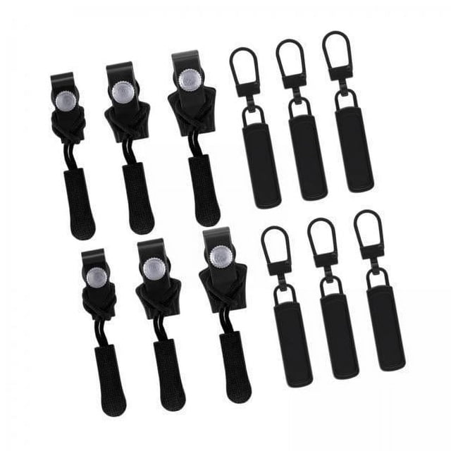 Kit de reparación de cremalleras,Kit de reparación de cremalleras de metal Extractor de cremalleras de mochila,Repuesto universal de reparación instantánea de cremalleras,Tirador de