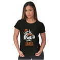 thumbnail image 4 of Tootsie Owl Halloween Guess Hoo Pun Women's T Shirt Ladies Tee Brisco Brands S, 4 of 5
