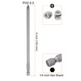 thumbnail image 2 of Uxcell 10Pcs PH2 6.0 Phillips Screwdriver Bit 1/4" Hex Shank Magnetic Power Drill Bits, 2 of 6