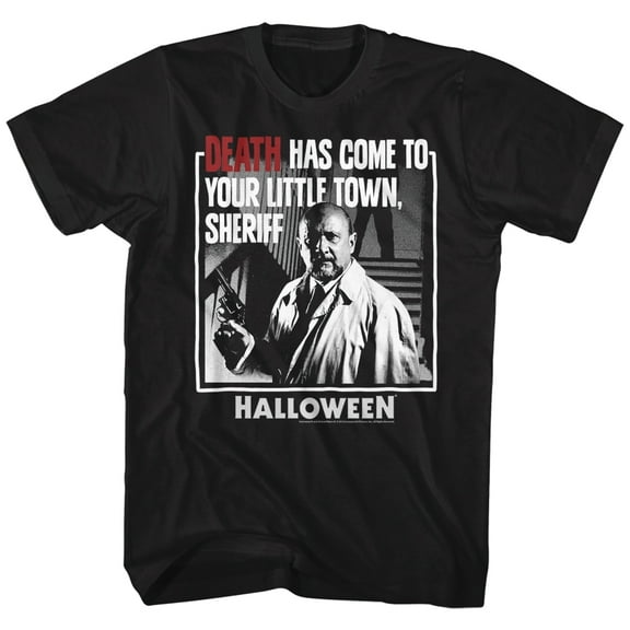 Halloween Death has Come to Your Little Town Men's T Shirt
