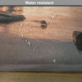 thumbnail image 6 of Ambesonne Detroit Place Mats Set of 4, Idyllic Sunset View, Standard Size, Coral Dark Brown, 6 of 6