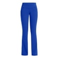 thumbnail image 2 of Women Slightly Flare Yoga Pants Wide-Leg Elastic High Waist Casual Seamless Leggings Fashion Sports Stretch Trousers, 2 of 3