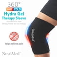 thumbnail image 5 of Reusable Hot & Cold Gel Pack Wrap – Flexible Hydra-Gel Compress, Microwave & Freezer Safe, 360° Coverage for Knee, Elbow, Ankle, Wrist & Calf Small/Medium, 5 of 8