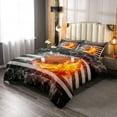 thumbnail image 2 of Camouflage Comforter Set, American Football Quilted Duvet King Size, Sports Games Bedding Set Teens Adult Bedroom, USA Federations Stars Down Comforter 3 Piece with 2 Pillow Case, 2 of 4