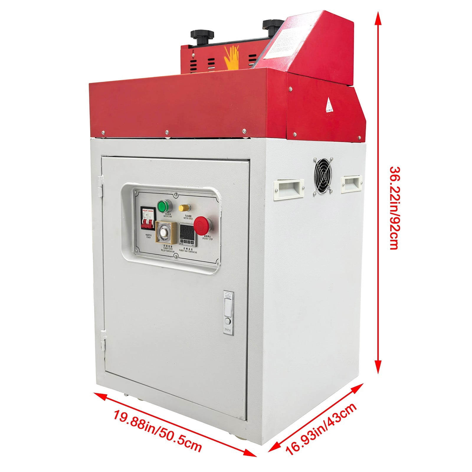 11.8in Hot Cementing Machine 220V Hot Melt Glue Coating Machine