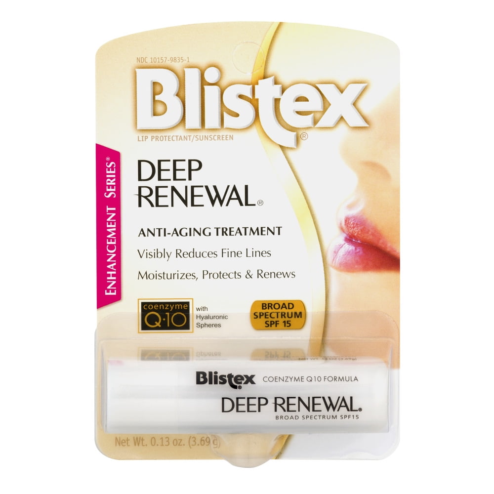 Blistex UltraRich Hydration Dual Layer Lip Balm, SPF 15, .13 oz (Pack